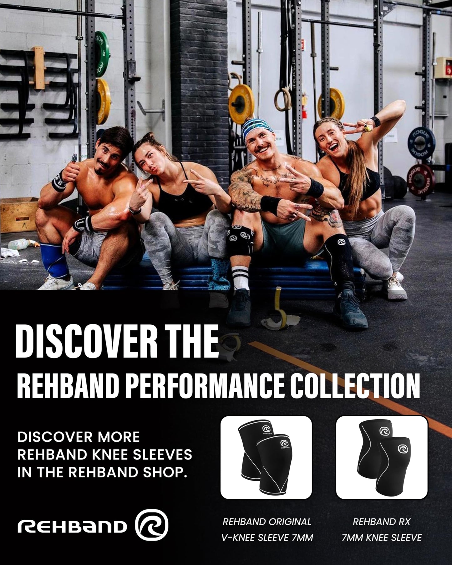 Rehband Wrist Wrap 1 Pair, Wrist Wraps Weightlifting, Training 18 inch, Wrist Wrap, Comfortable & Stabilizing Wrist Supports For Gym