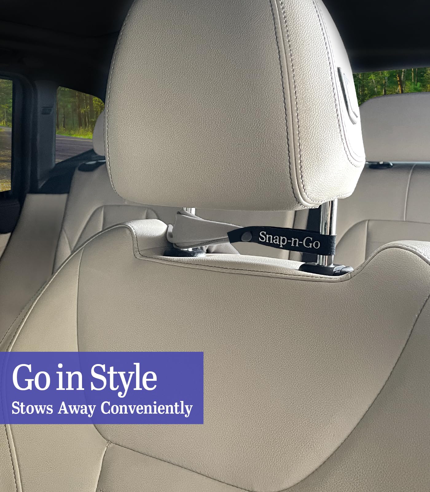 Car Seat Towel Cover After Gym Workout Yoga Pets: Snap-n-Go Seat Sheet™ Universal Fit with Headrest Post Straps, Quick-Dry Washable Sweat Protector for Car, Truck SUV Interior Protection (Light Gray)