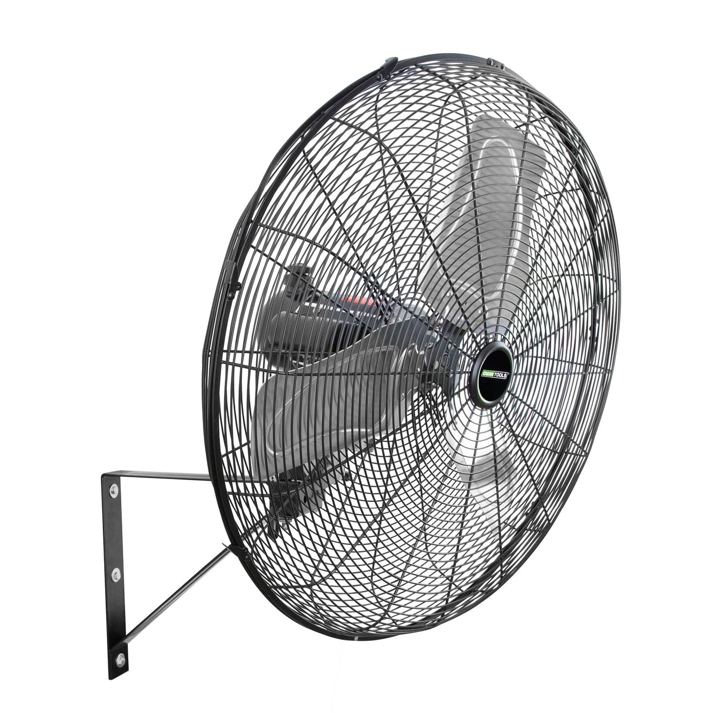 OEMTOOLS 30" Outdoor Wall Mount Fan, 80° Oscillating Fan 7200 CFM Max, Water Resistant, Use in Garage, Gym, Warehouse, Factory and Jobsite