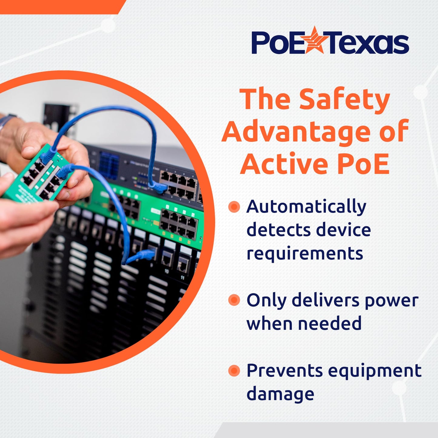 PoE Texas 16 Port PoE/PoE+ Active Injector with 56V 240W Power Supplies & Rack Trays - Add Power Over Ethernet to Switch, Router - 802.3at/af Compliant Midspan for WiFi Access Points, IP Cameras, VoIP