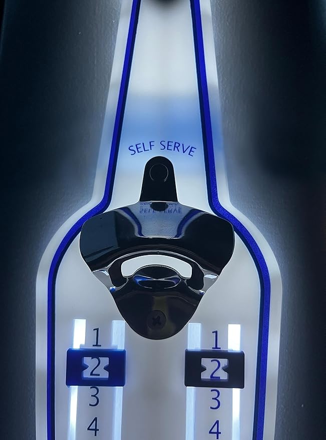 Poleish Sports Bottle Bash Brands Hookz LED Ring on a String Game (All Weather - Indoor or Outdoor)