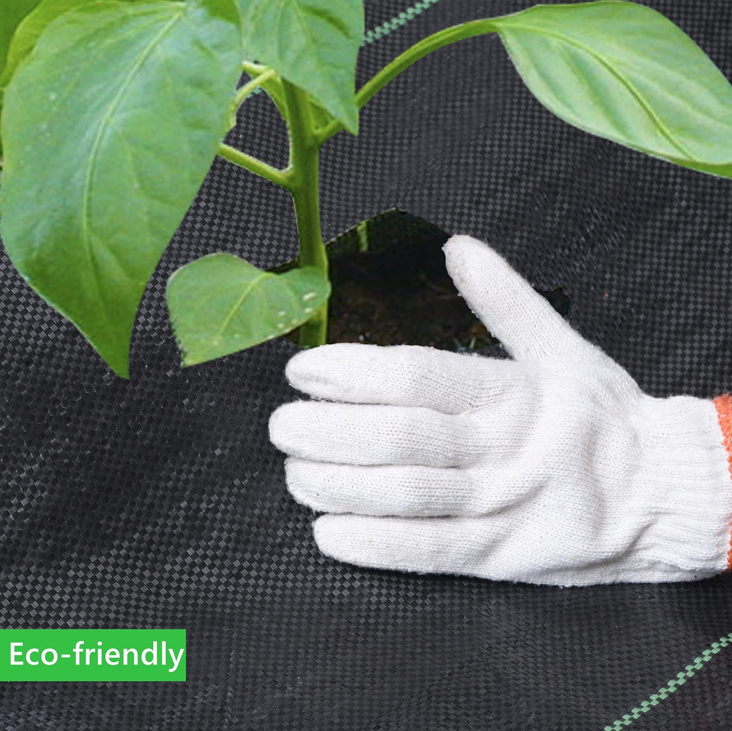 EXTRAEASY Weed Barrier Fabric 3ft x 300ft, 3.2oz Heavy Duty Landscape Fabric, Tear-Resistant Ground Cover Weed Control Fabric, Permeable Weed Blocker Cloth for Garden, Lawn, Driveway, Flower Bed