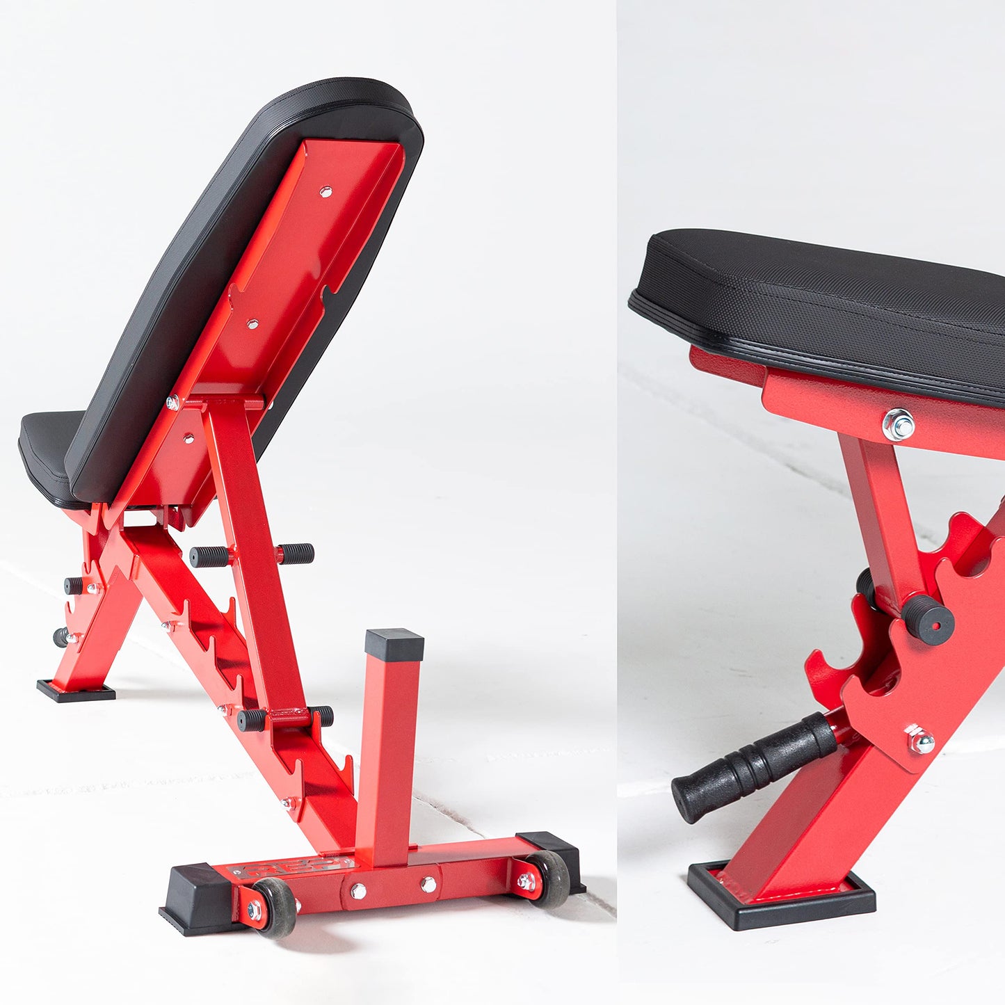 REP AB-3100 Adjustable Weight Bench | Matte Black FID Design | Foldable Fitness Platform for Home Gym | Flat Incline Decline Workout and Strength Training Bench
