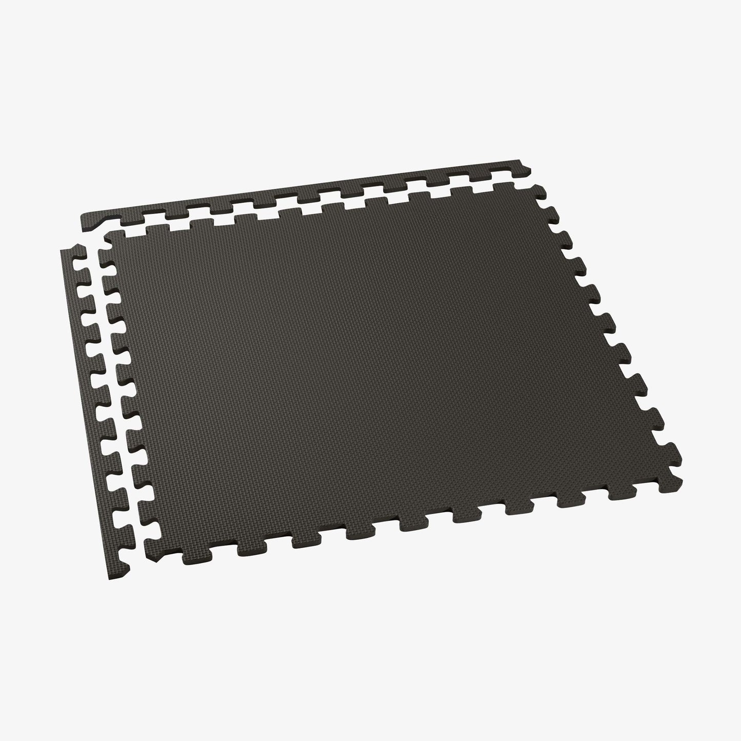 We Sell Mats 3/8 Inch Thick Multipurpose Exercise Floor Mat with EVA Foam, Interlocking Tiles, Anti-Fatigue for Home, or Gym, 24 in x 24 in