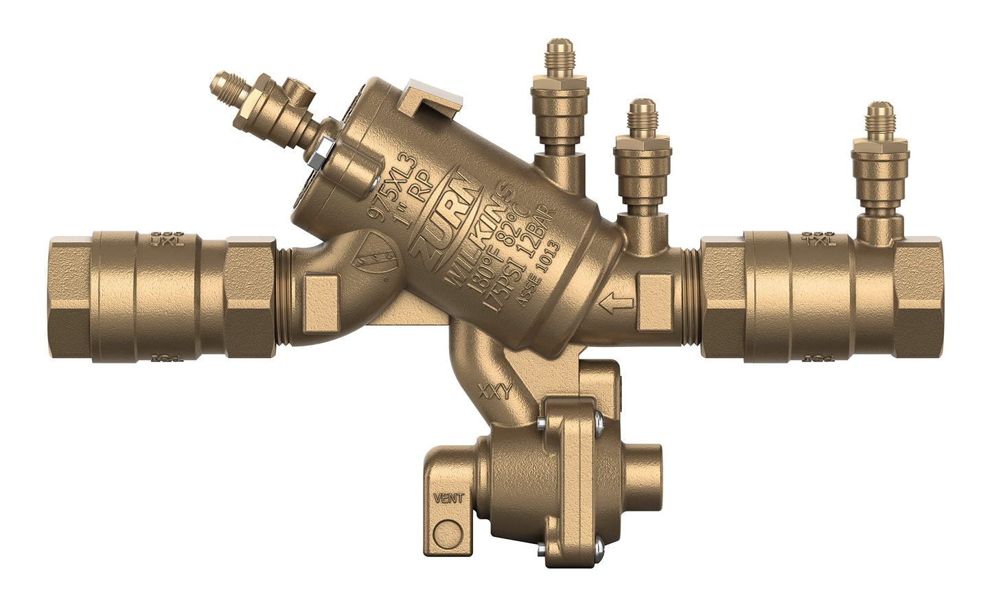 Zurn Wilkins 12-975XL3 1/2" 975XL3 Reduced Pressure Principle Backflow Preventer