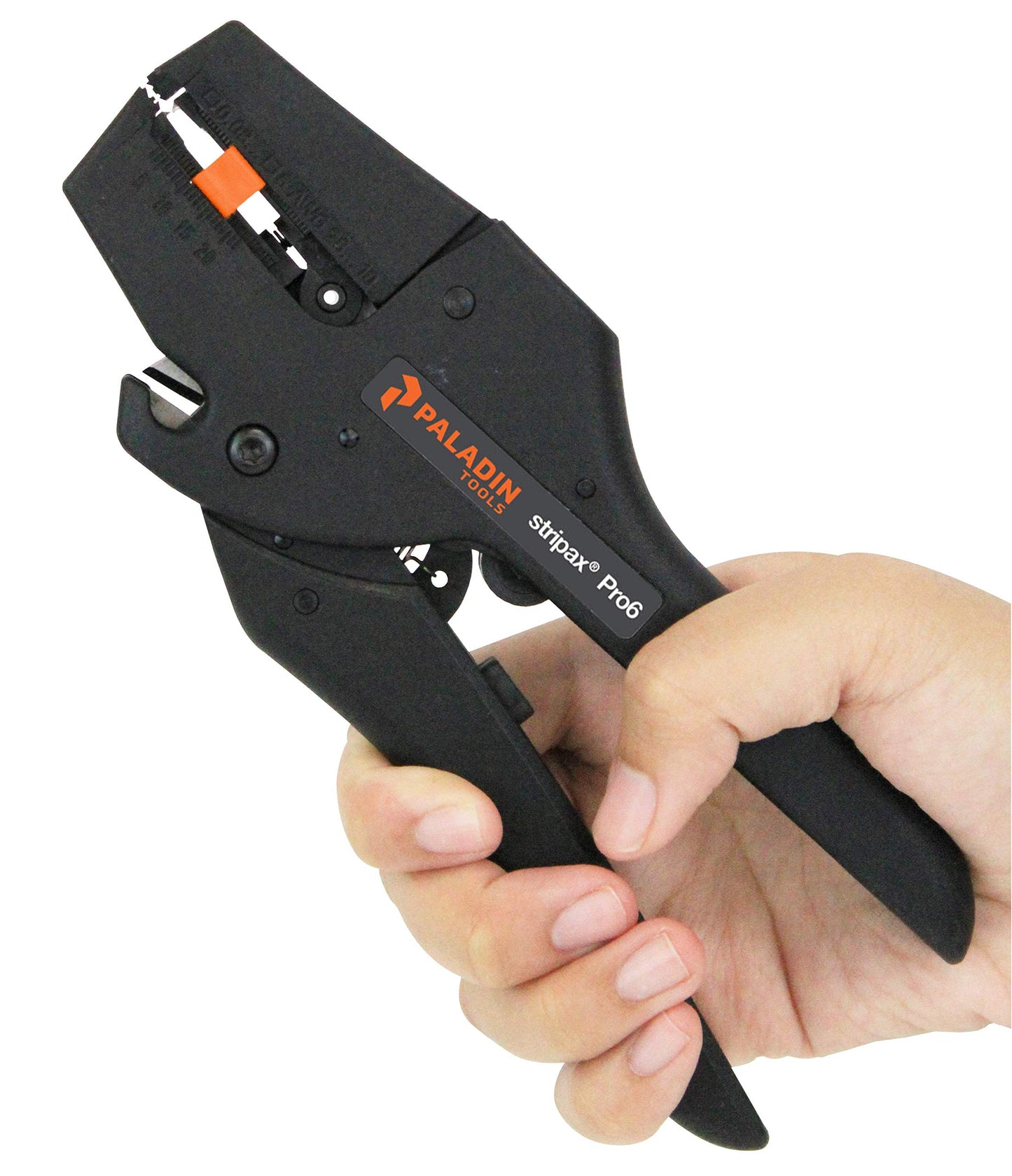 STRIPAX PRO 6 Automatic Wire Stripper Tool, Premium Wire Cutter 28-10 AWG, THHN/THHW Insulation, Professional Grade