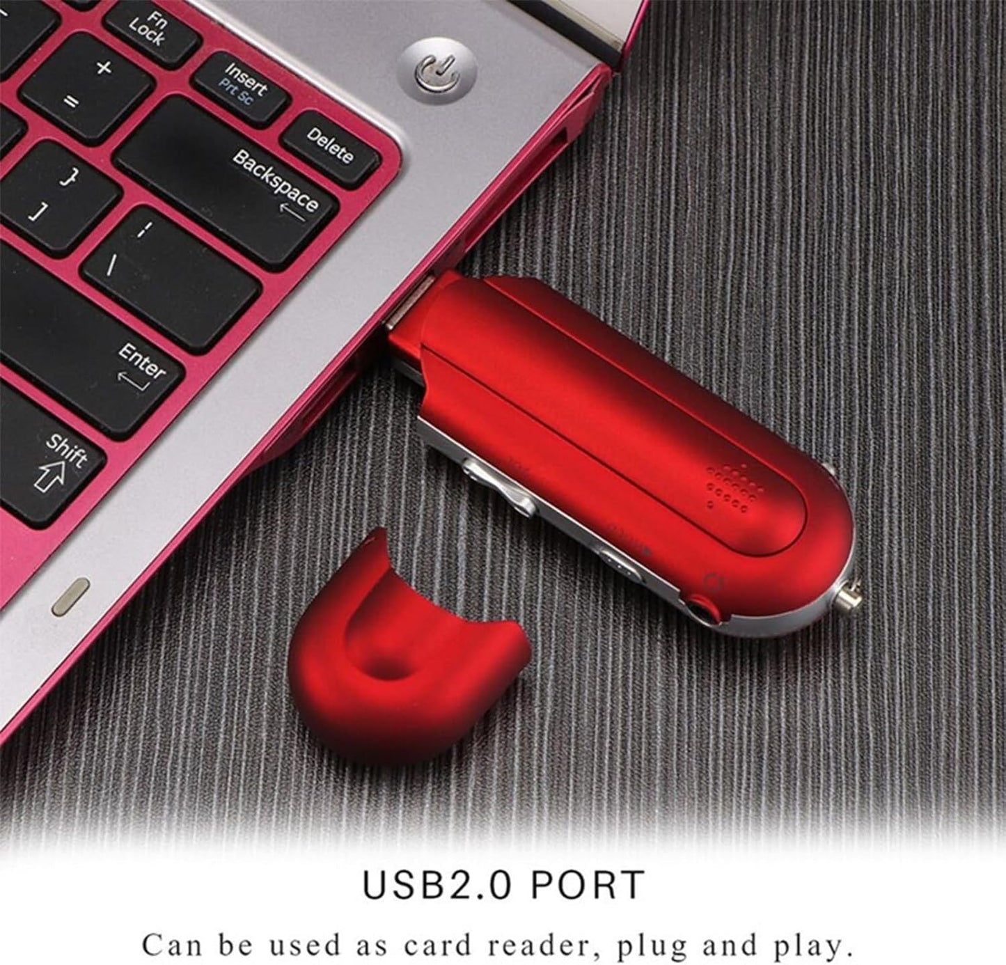 YUSHENYI MP3 Lightweight Player USB Computer Connection Clearly Screen Display Energy Efficient Players for Song Lyrics