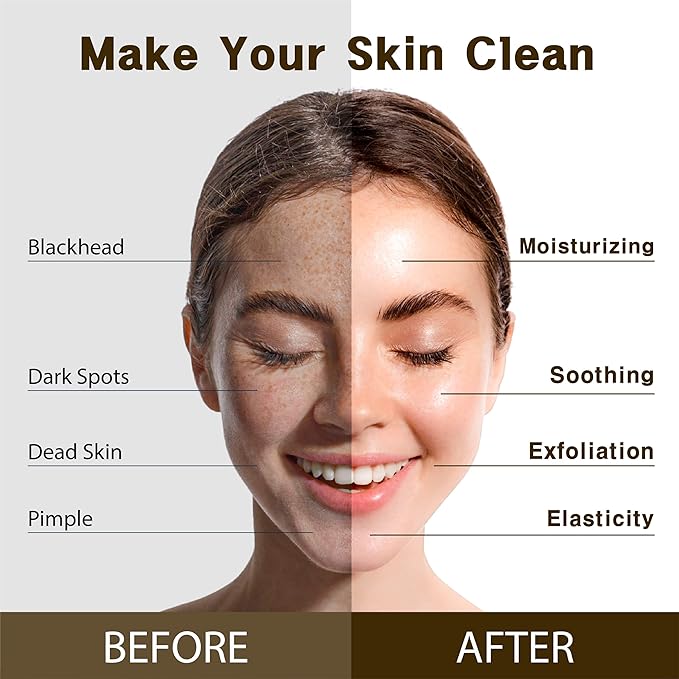 Purederm Coffee Essence Collagen Mask (12 Pack) - Coffee Extracts and Soothing Ingredients to Care for Your Tired Skin in a Comfortable…