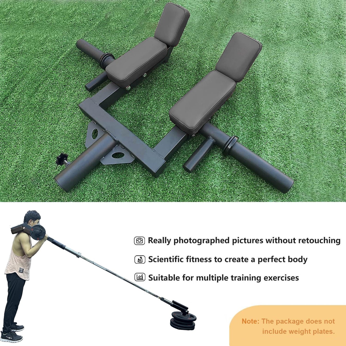 Viking Press Landmine Handle for 2-Inch Olympic Barbell, Hack Squat T-Bar Row Attachment Strength Training Accessories, Shoulder Press Landmine Attachment Equipment (Style G)
