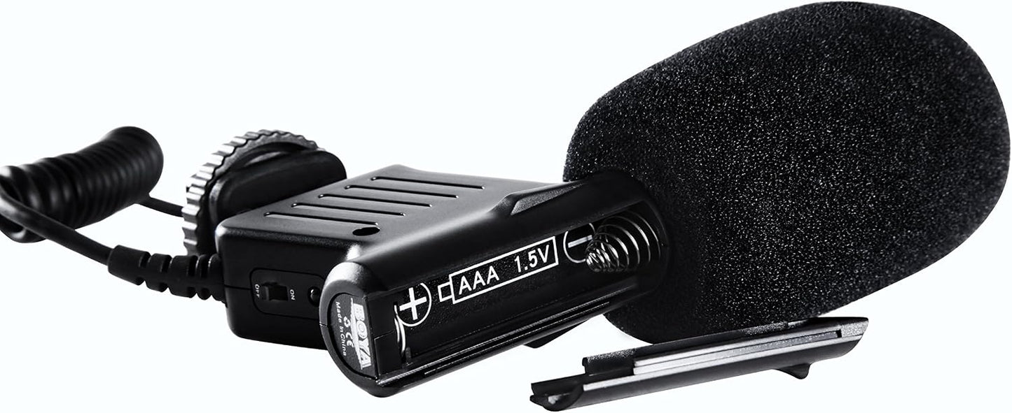BOYA BY-VM01 DSLR Camera Microphone