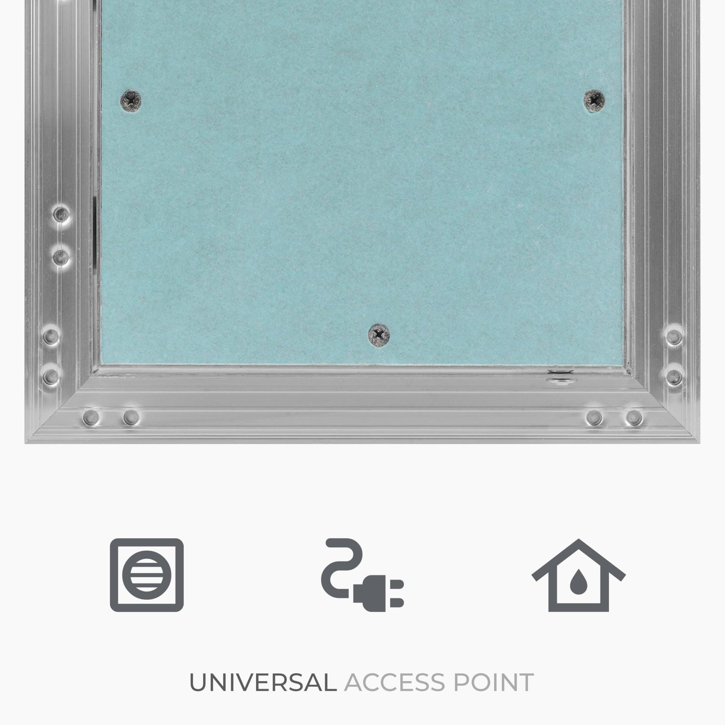 HVAC OV 20" x 24" Inch Wall Access Panel - Waterproof Drywall Panel & Aluminum Frame Crawl Space Hatch Door - Plumbing Access Panel for Wall & Ceiling, HVAC - Drywall Access, Cover