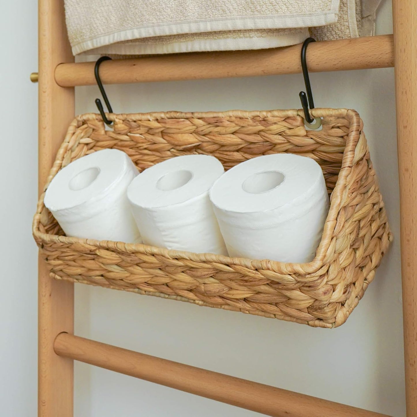 StorageWorks Hand-Woven Storage Baskets - Stylish Organization Solution for Home Decor