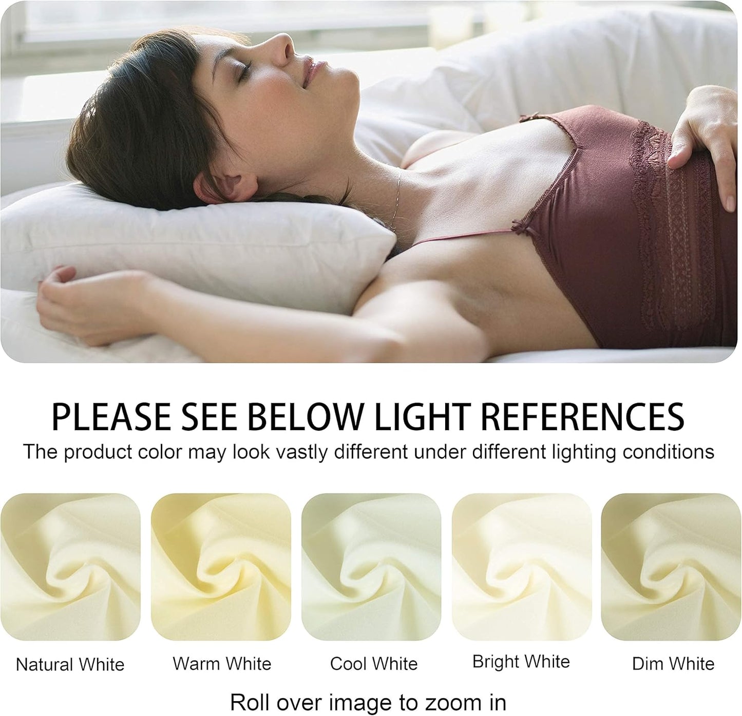 NTBAY Egyptian Cotton Pillowcases - Soft & Breathable 500 Thread Count | Set of 2, 20x30 Inches, White
