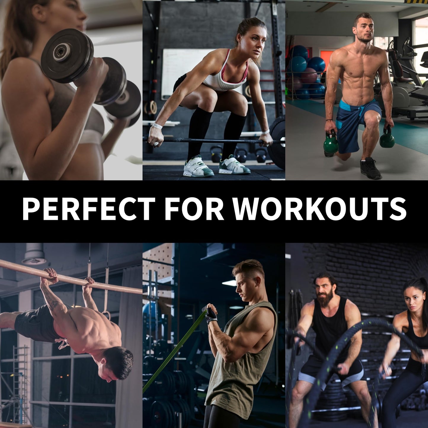 Paper Kirei Workout Grips for Weight Lifting – Non-Slip Gym Grips, Hand Grips for Deadlifts, Rows, Lifting Grips & Weight Grip Pads for Men and Women – Gym Gloves Alternative (Pink/S)
