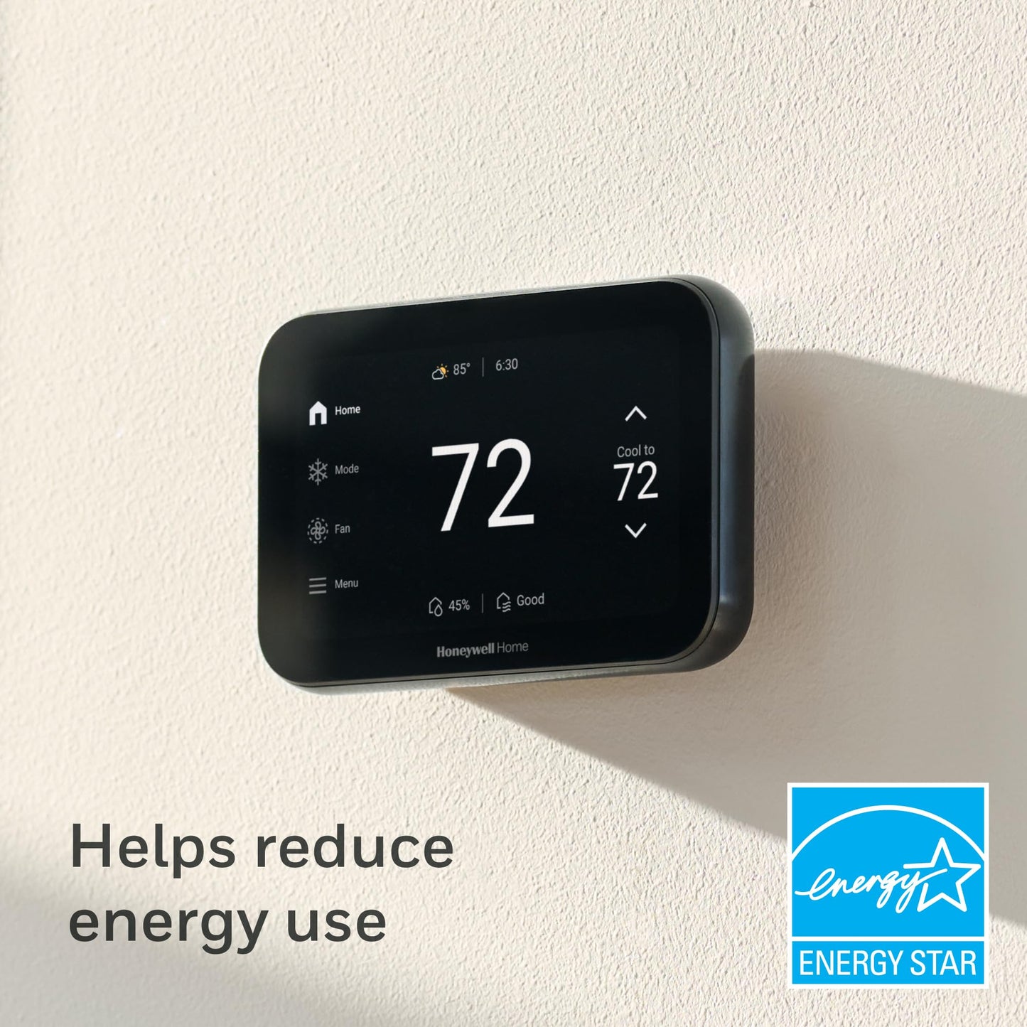 Honeywell Home X8S Premium Smart Programmable Wi-Fi Thermostat with Sensor, Video Doorbell Access, Humidity Control, 5" Customizable Touchscreen, Energy Star, Works with Alexa, Matter, Apple, Google
