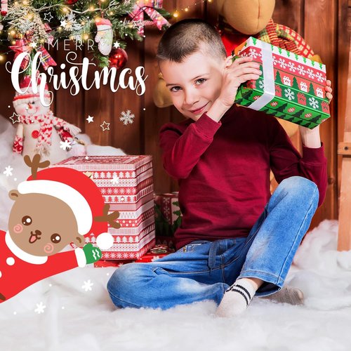 EIMMBD Artificial Snow - Fluffy Christmas Cotton Decor for Holiday Crafts | 12.4 Ounces