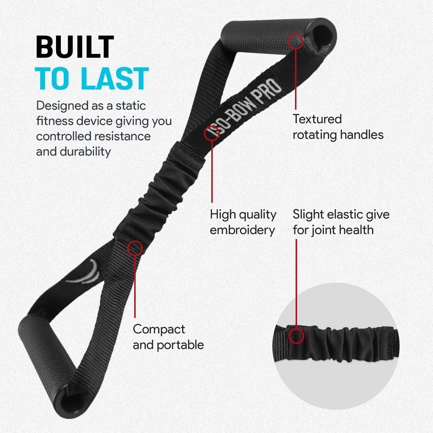 Bullworker Pro System: Isometric Strength Training Complete Home Fitness Bundle for Full-Body Strength, Flexibility & Mobility