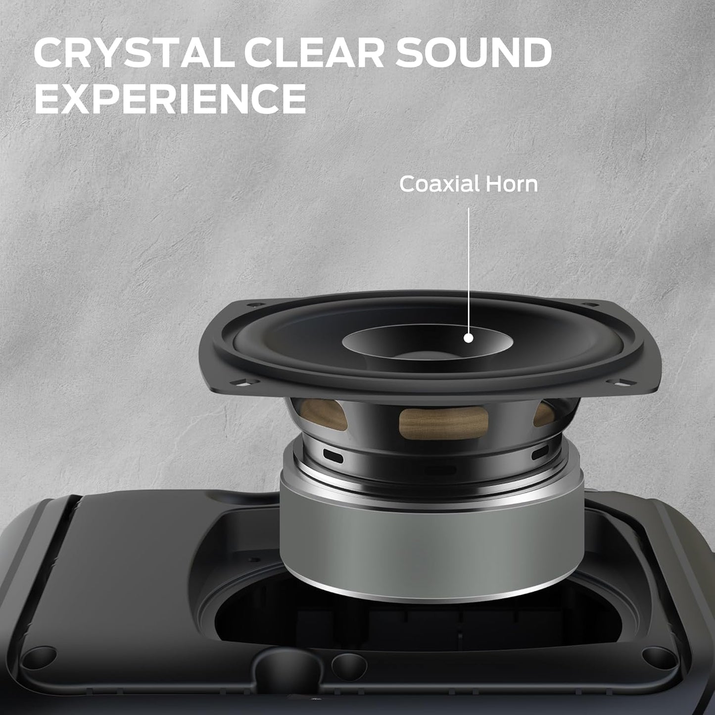 Monster 1 40W 12H MFS Portable Bluetooth Speakers, Bluetooth Speaker Wireless with Stereo Sound, Outdoor Speakers