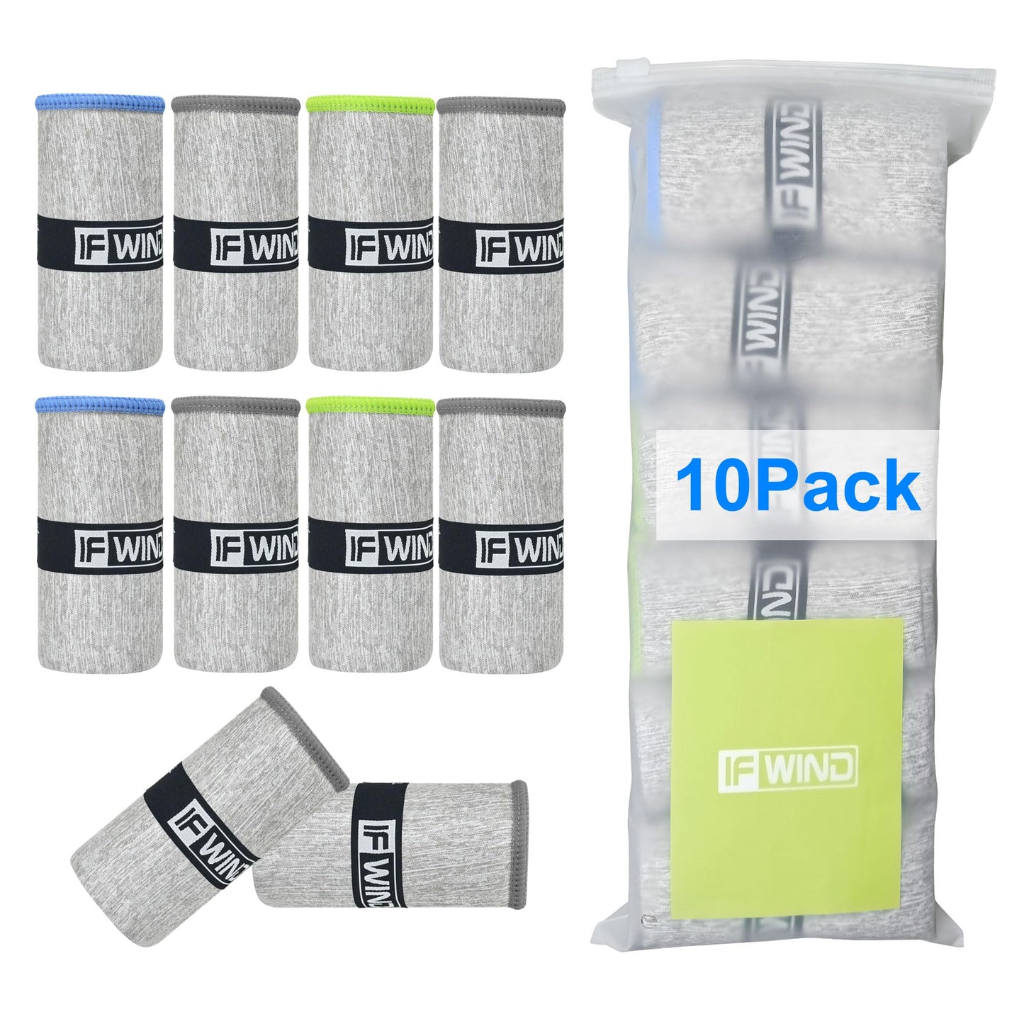 IFWIND 10 Pack Microfiber Gym Towels for Working Out，Fast Drying Workout Accessories Sweat Towels for Gym Gear for Men & Women,Sports Exercise Fitness Gear