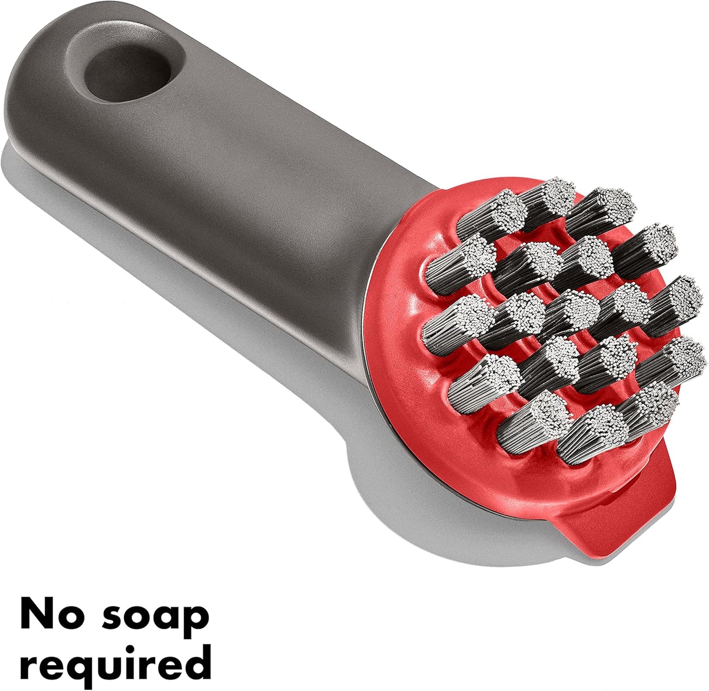 OXO Heavy Duty Outdoor Brush - Durable Design with Protective Cover for Efficient Cleaning