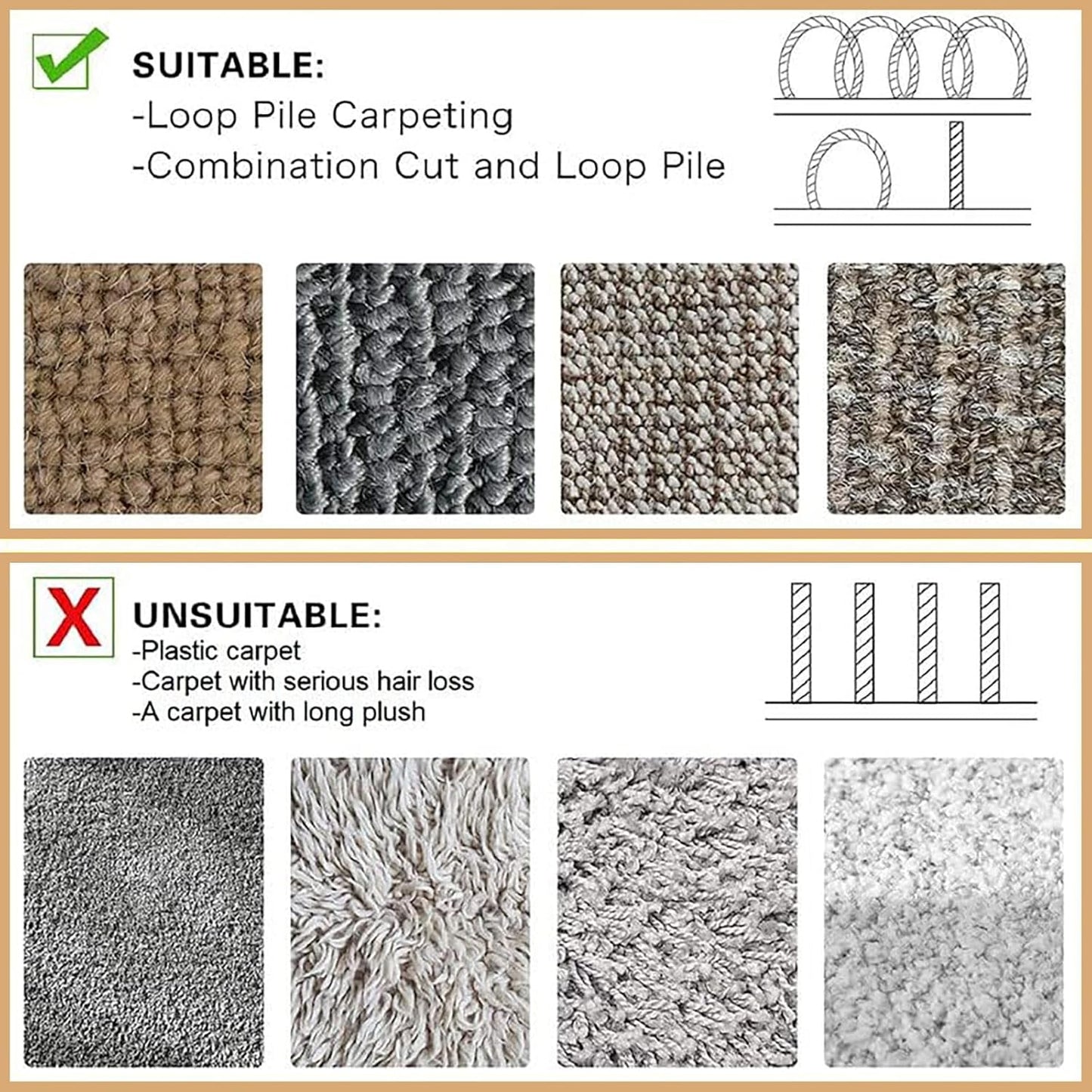 WILLBOND Commercial Carpet(Black,39.37 Carpet Cord Cover Cable Grip Floor Cover Cable Protector Management Only