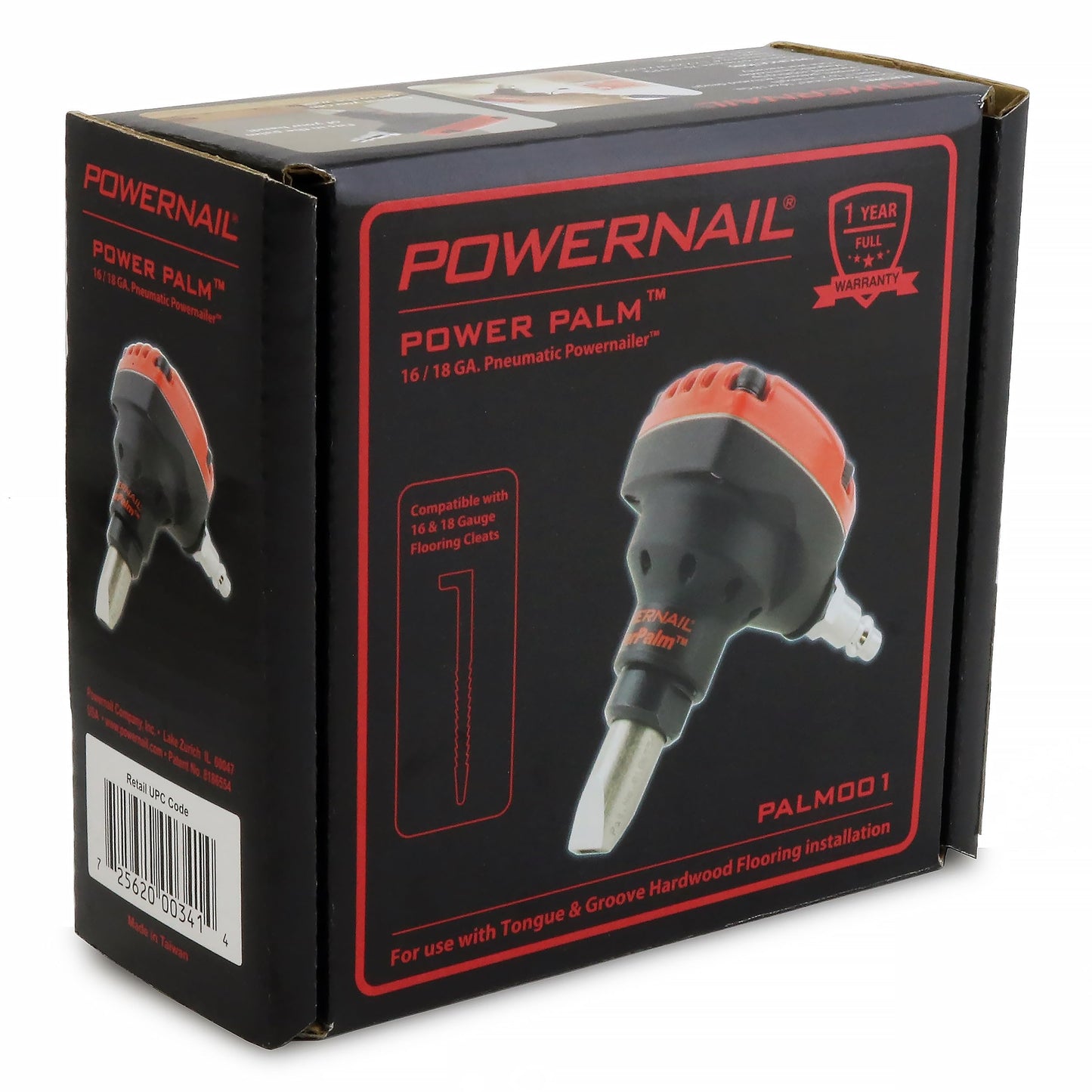 Powernail PALM001 PowerPalm 16/18 Gauge Flooring Cleat Nailer