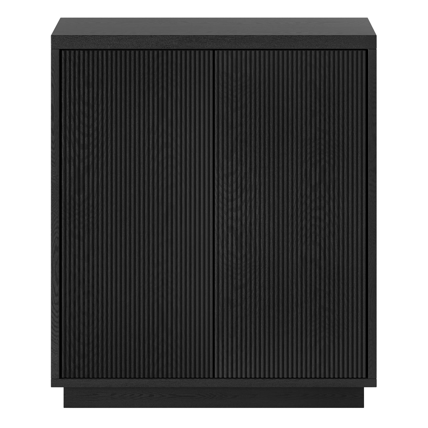 Henn&Hart Alston Accent Cabinet, 28" Wide, Black Grain