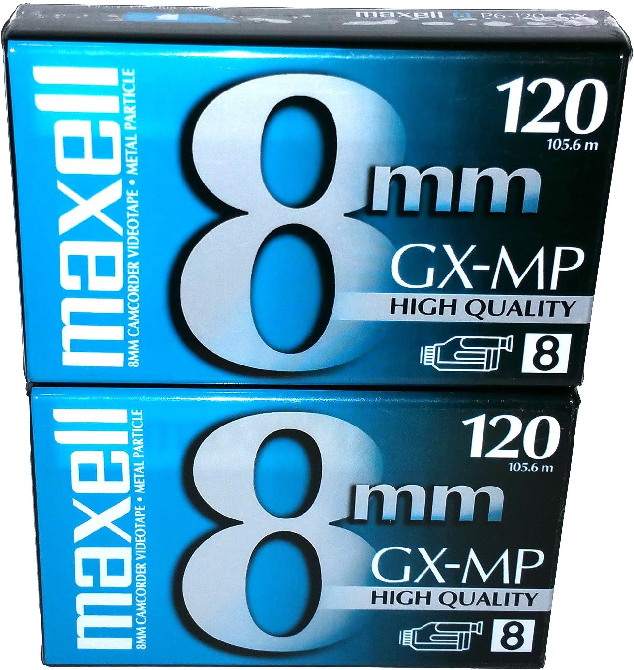 Maxell P6-120 2 Pack GX-MP High Quality Camcorder Tapes
