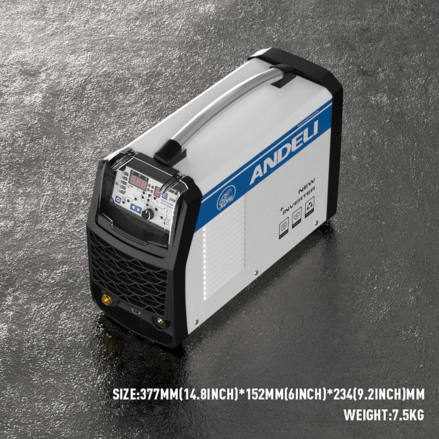 ANDELI 110/220V Cold Welder TIG Welding Machine with Cold/Hot/TIG Pulse MOS Tube Cold Welding Machine TIG-250MPL