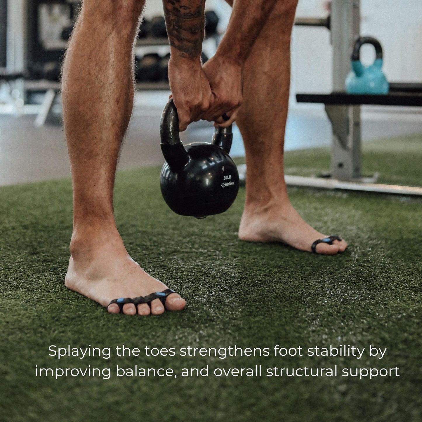 The Toe Spacer FLEX | Recovery from the Ground Up, Correct Bunions, Plantar Fasciitis, & Correct Toes | Adjustable Unisex Toe Spacer, perfect for first time users - Relieve Foot Pain and Tension
