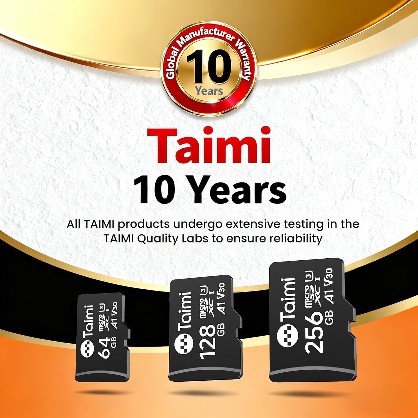 TAIMI Card,A1,U3,V30,UHS-I,Microsd 90MB/s (64GB) Micro SD Card,Tf Memory Card,Read Speed Up