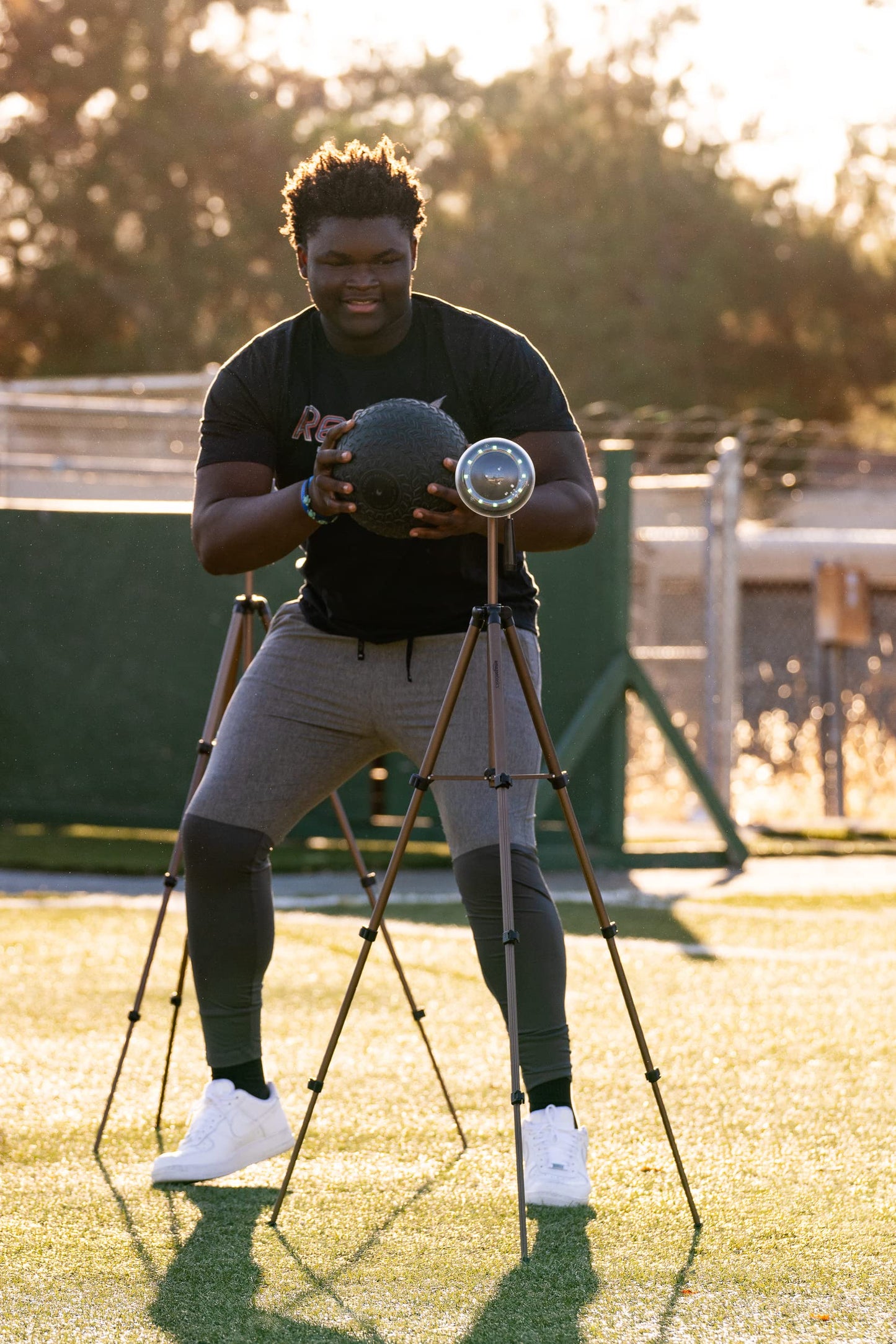 Reflexx RLT 2.1 Reaction Training Lights with TriPod's – Improve Reaction Time, Coordination & Focus – Adjustable Speed, Brightness & Sound Control – for Fitness, Rehab, Seniors & Athletes