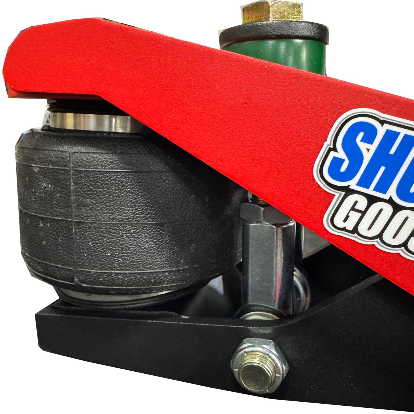 Shocker 30K Gooseneck Surge Air Hitch & Demco Coupler for 2-5/16" Ball, Square 4" & 3-15/16" Stem