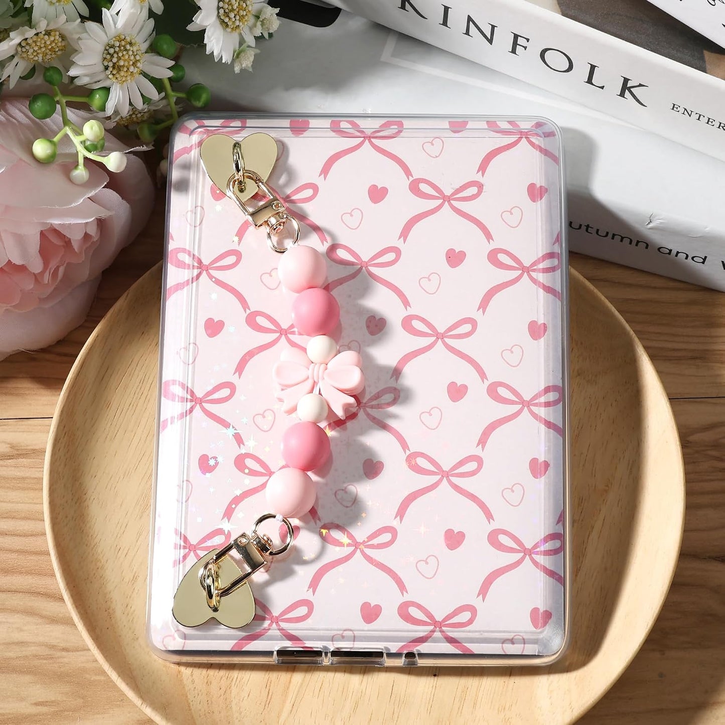 Kindle Hand Strap with Silicone Beads - Perfect E-Reader Accessory for Book Lovers