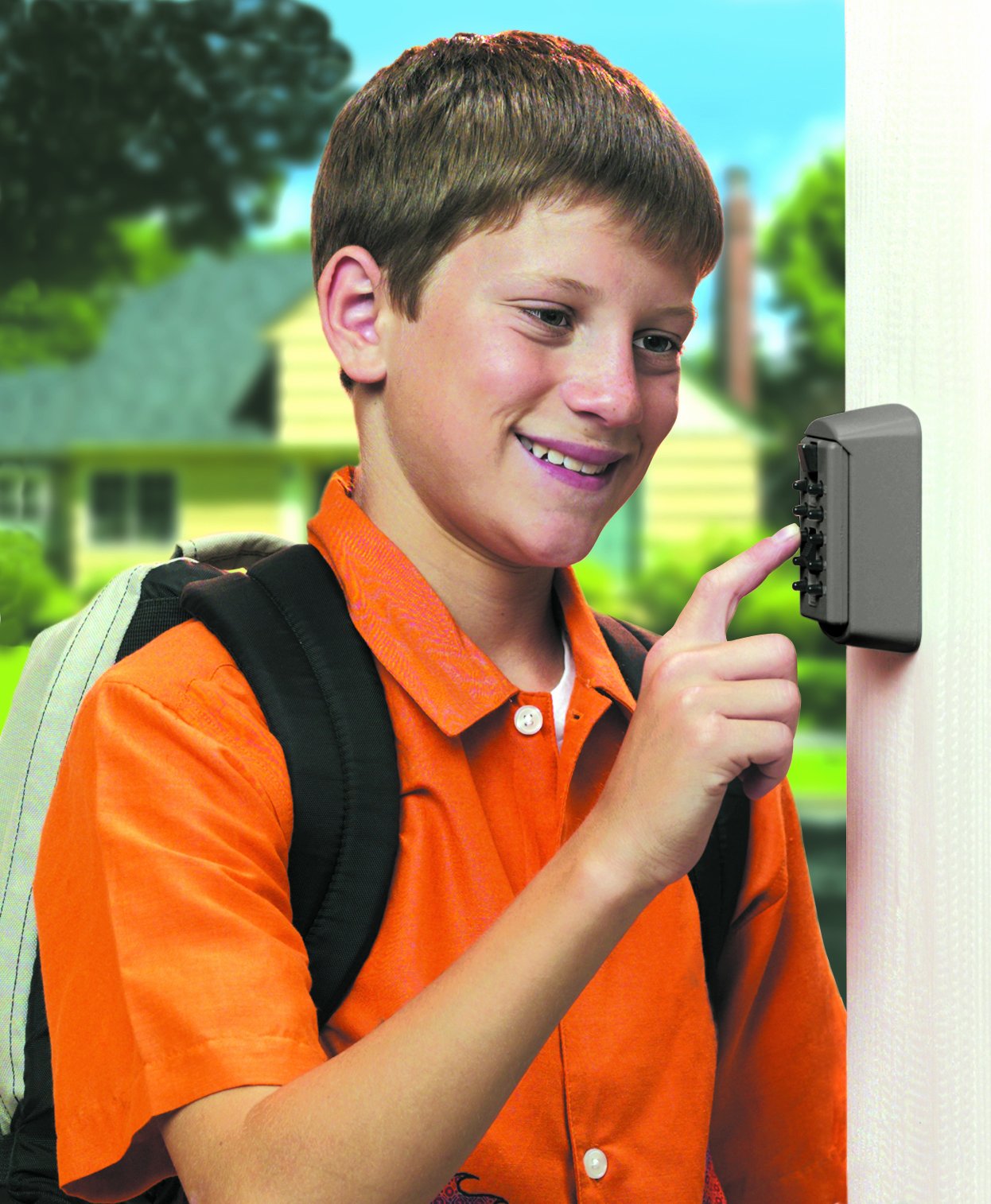 Kidde AccessPoint KeySafe Original Slimline Push Button Combination Permanent Key Lock Boxes, 2-Key (2 pack)