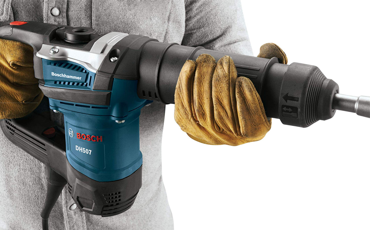 Bosch DH507 12-Pound 10-Amp Variable Speed SDS-Max Demolition Hammer, Blue