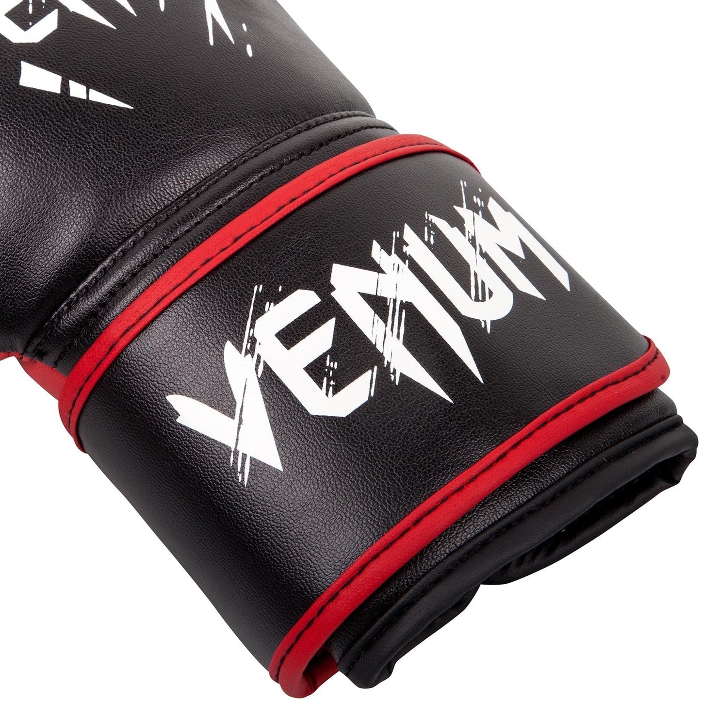 Venum Contender Kids Boxing Gloves - Black/Red - 8oz, 8 oz