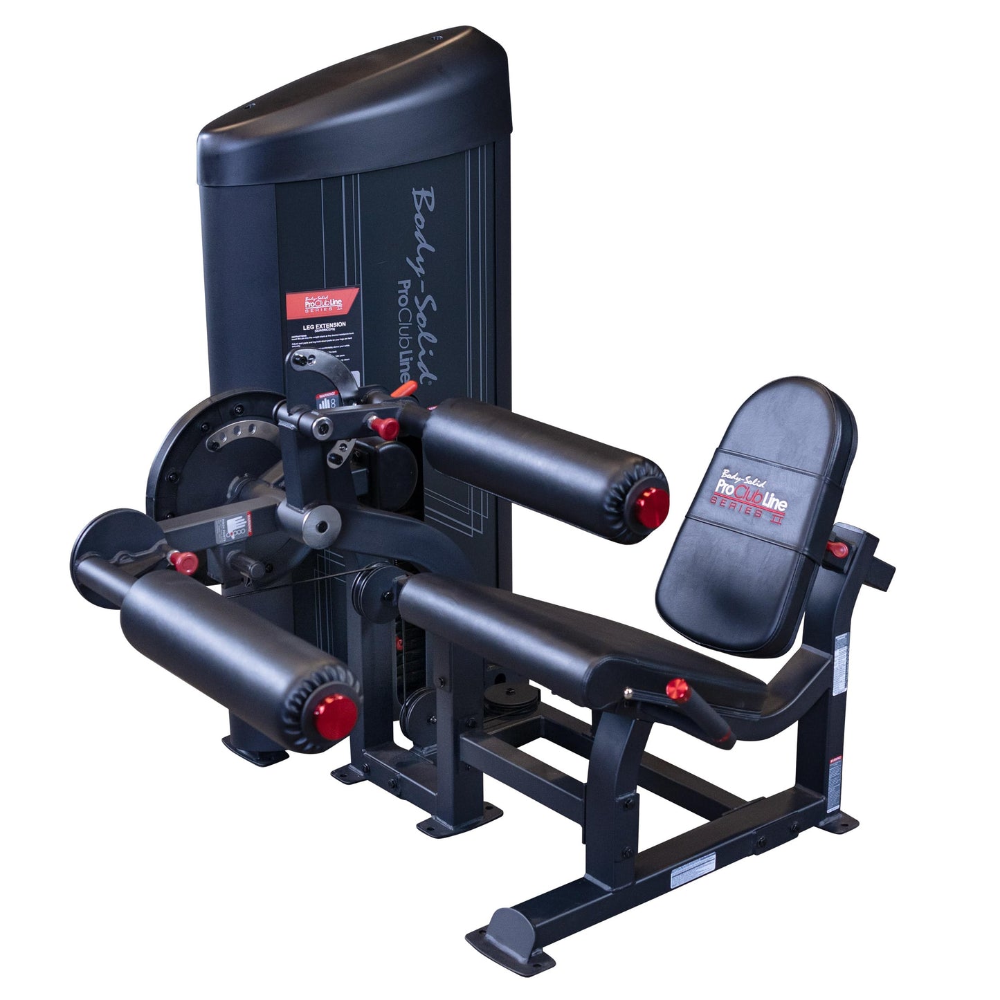 Body-Solid (S2LECX-2) Pro Clubline Series II Leg Extension & Leg Curl Machine for Home and Commercial Gym, 235 Lb. Weight Stack