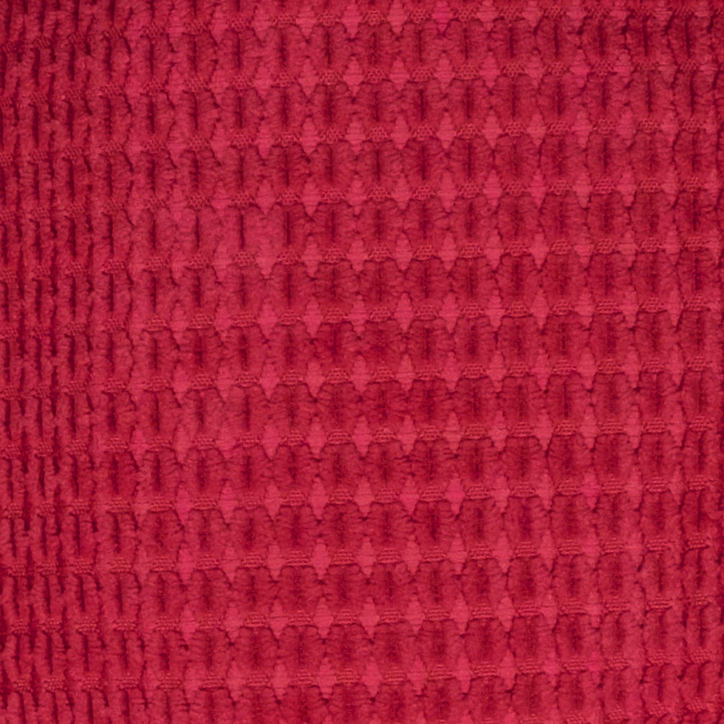 Sweet Home Collection Chair Cushion Crushed Memory Foam Pads Premium Slip Non Skid Microdot Rubber Back Tufted 16" x 16" x 3.25" Thick Seat Cover, 4 Pack, Red, Fluffy Chair Cushion(Pack of 1)