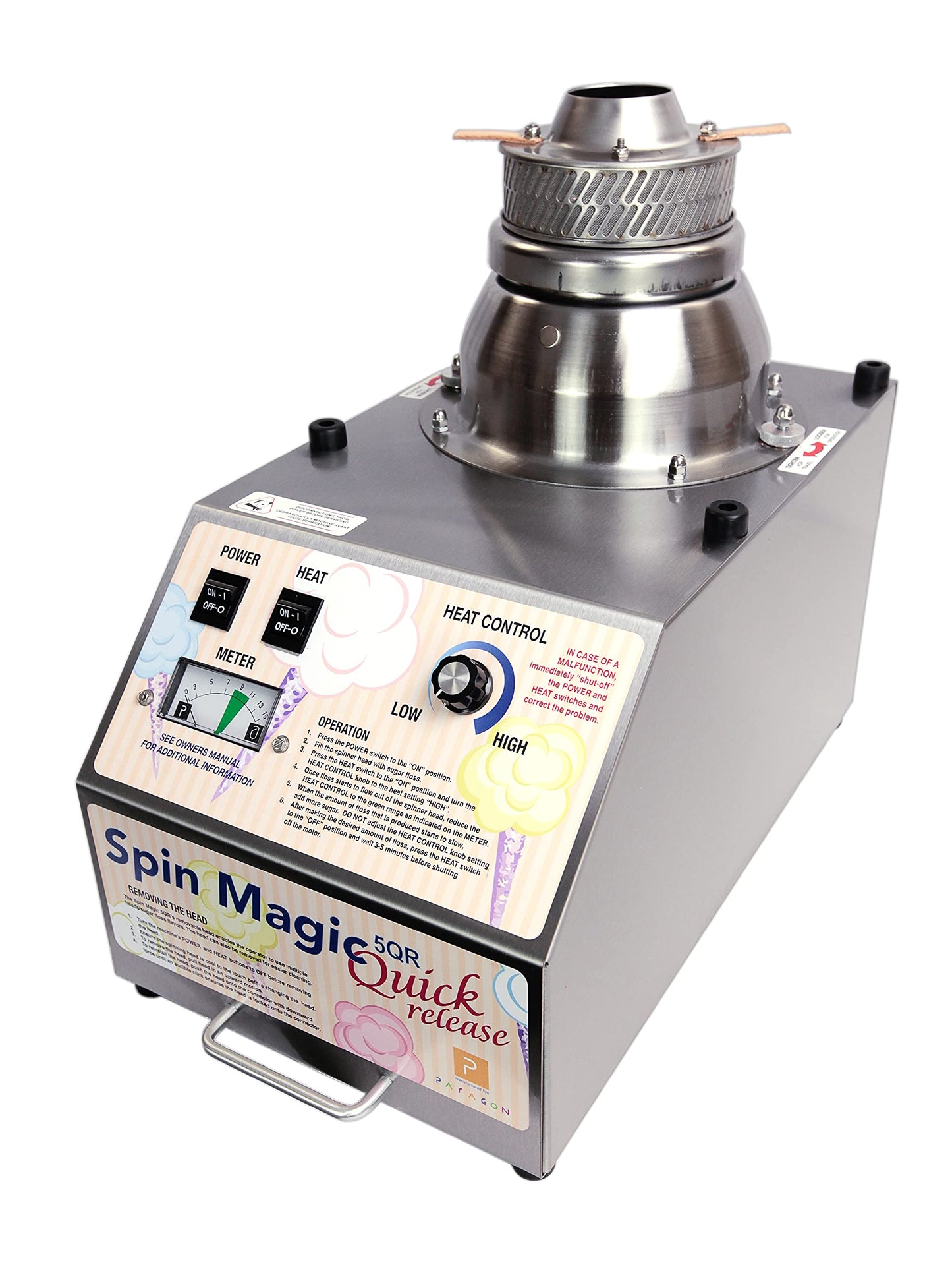 Spin Magic 5 Quick Release Cotton Candy Machine