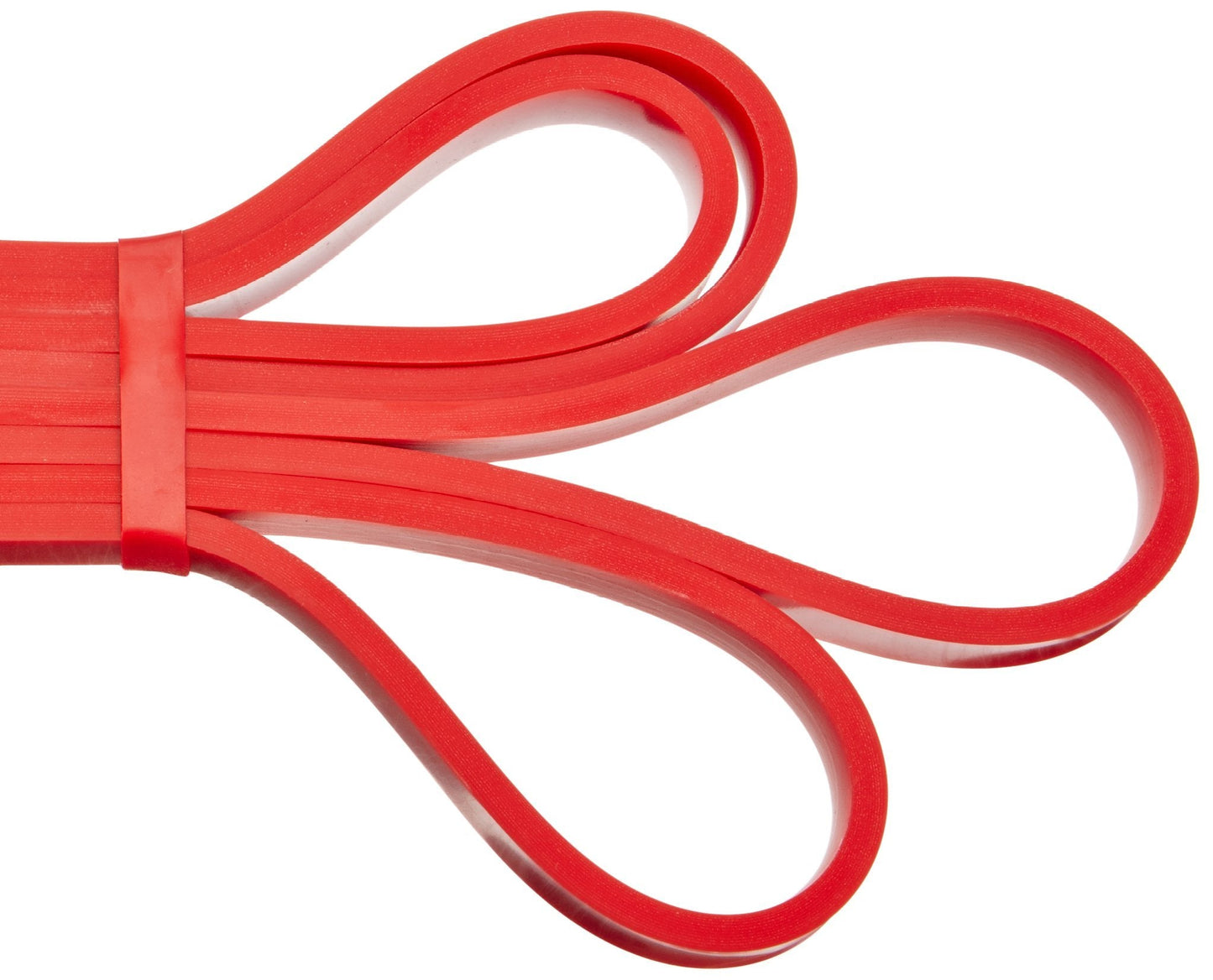 Amazon Basics Resistance Pull-Up Bands for Exercise, Workout, Stretching and Muscle Training, 1/2 Inches, 10 to 35 Pounds, Red
