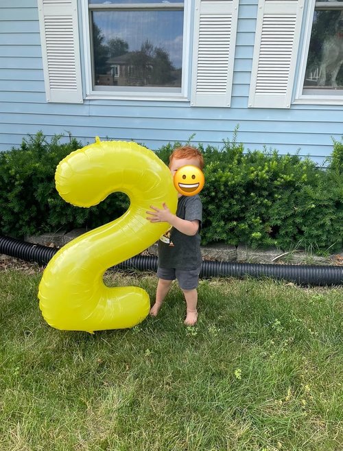 2 Numbers Balloon - 40 Inch Yellow Birthday Decor | Perfect for 2nd, 12th, 21st Parties & Celebrations