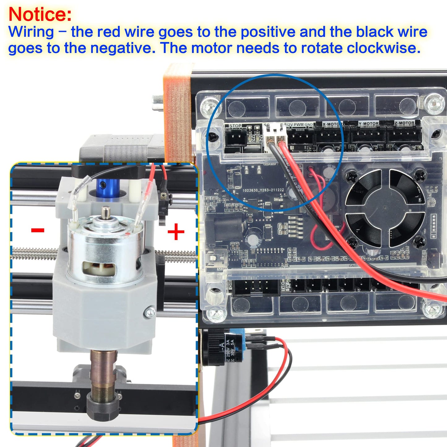 RATTMMOTOR Upgrade 3018-PRO CNC Wood Router Machine Kit 3 Axis GRBL DIY Mini CNC Engraver Milling Machine+Emergency Stop and Limit Switch for Cutting Plastic Acrylic PVC PCB Wood