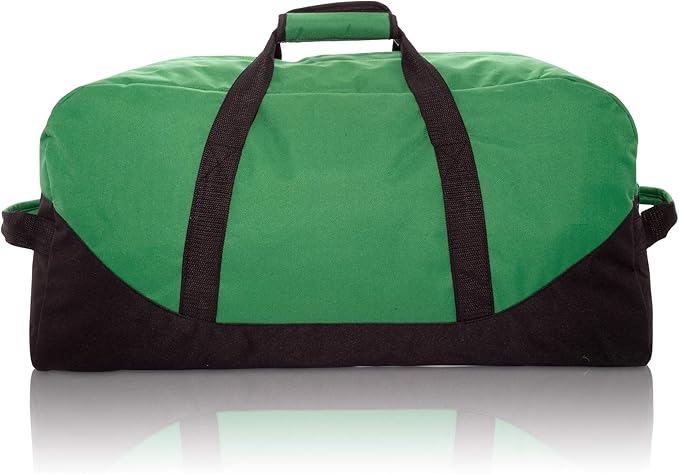 DALIX 25" Big Adventure Large Gym Sports Duffle Bag (Black Grey Navy Blue Red Camo)