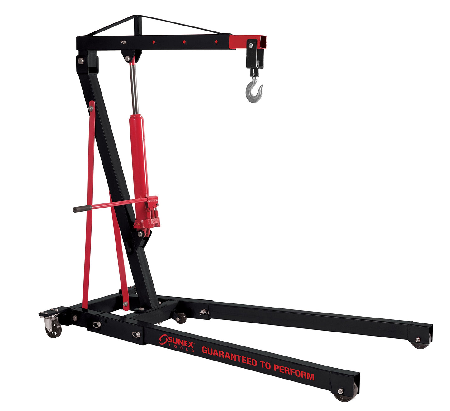 SUNEX TOOLS 5222 2-Ton Folding Engine Crane with Dual Pump Pistons