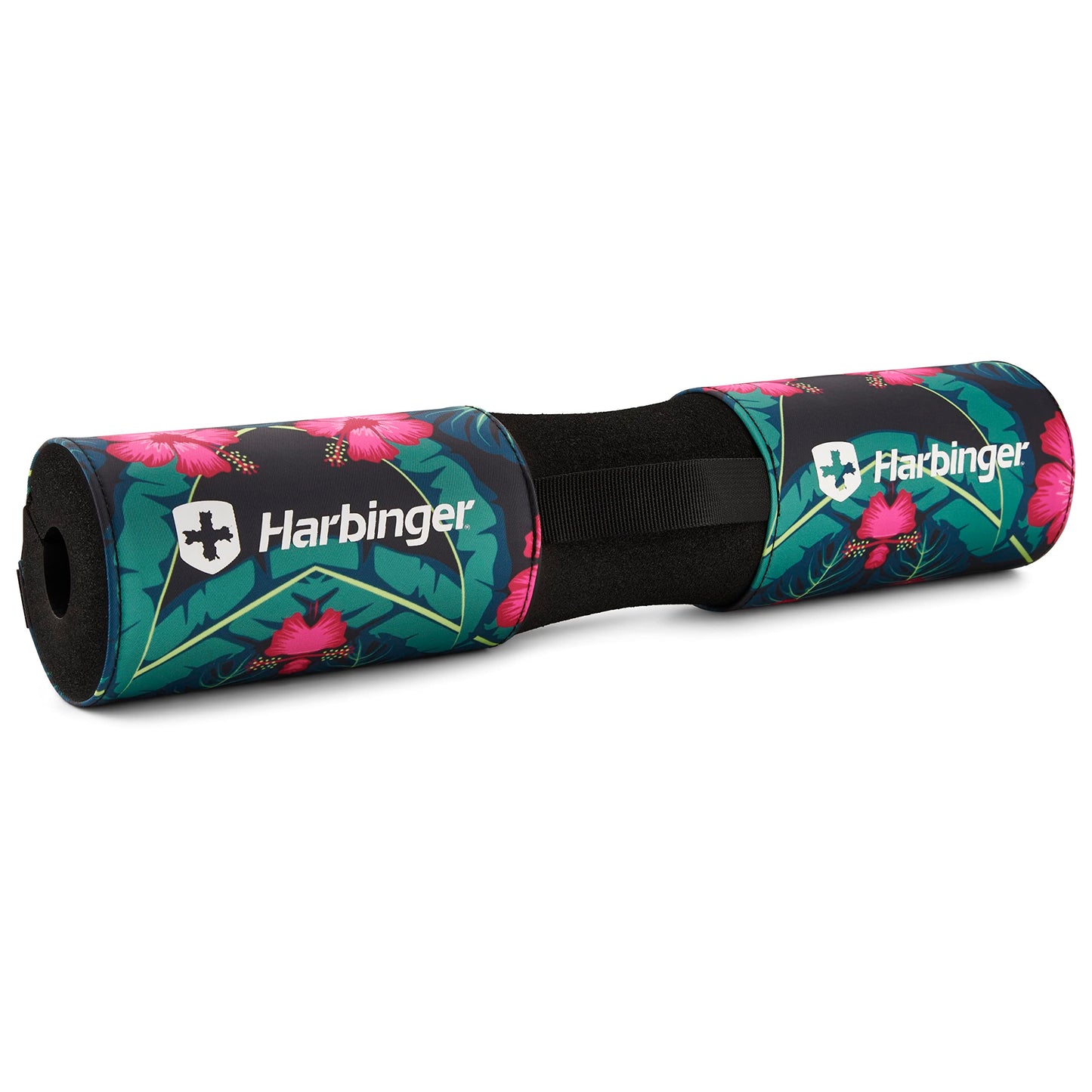 Harbinger Hip Thrust Bar Pad for Doing Hip Thrusters at Home and in The Gym for Olympic and Standard Bars - Floral