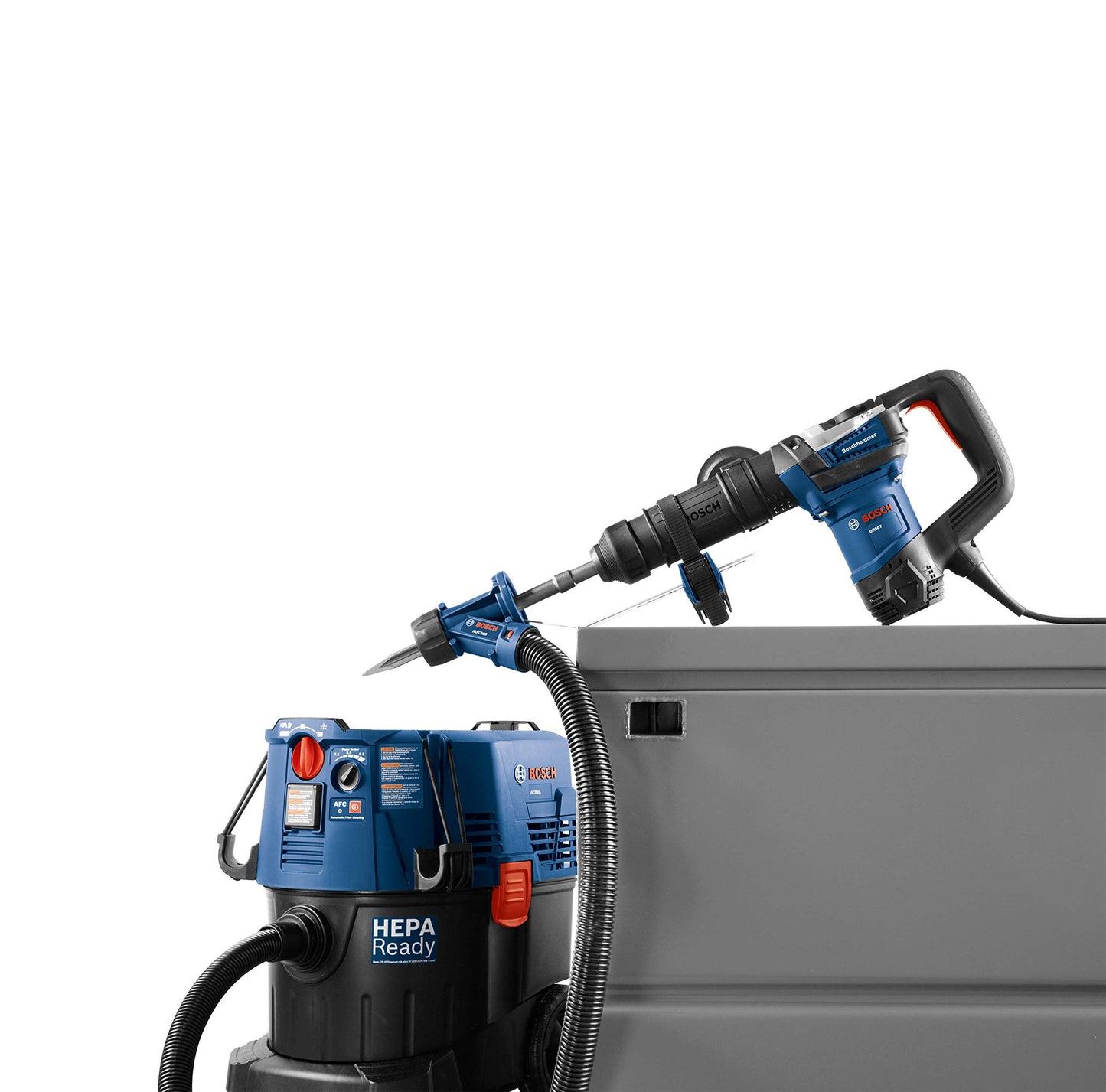 Bosch DH507 12-Pound 10-Amp Variable Speed SDS-Max Demolition Hammer, Blue
