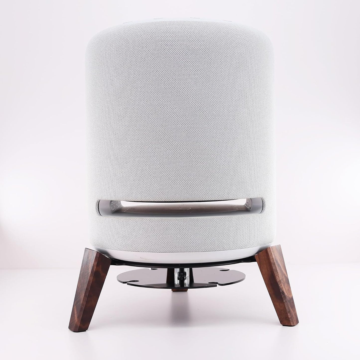 Alloery 2nd/1st Wooden Stand for Echo Studio and Homepod Gen Smart Speaker, Stable Desktop Mount for Better Sound