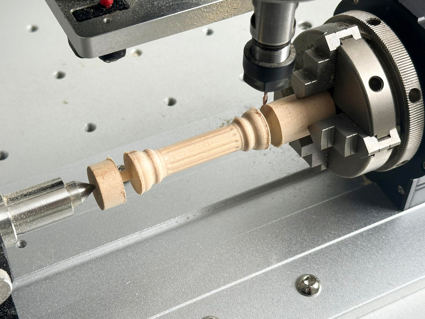4th Axis Rotary Module for 4030-Evo Ultra/4030-Evo Ultra2, w/Industrial Harmonic Reducer 50:1, Clamped Range: Length 20-260mm, Diameter 2-67mm