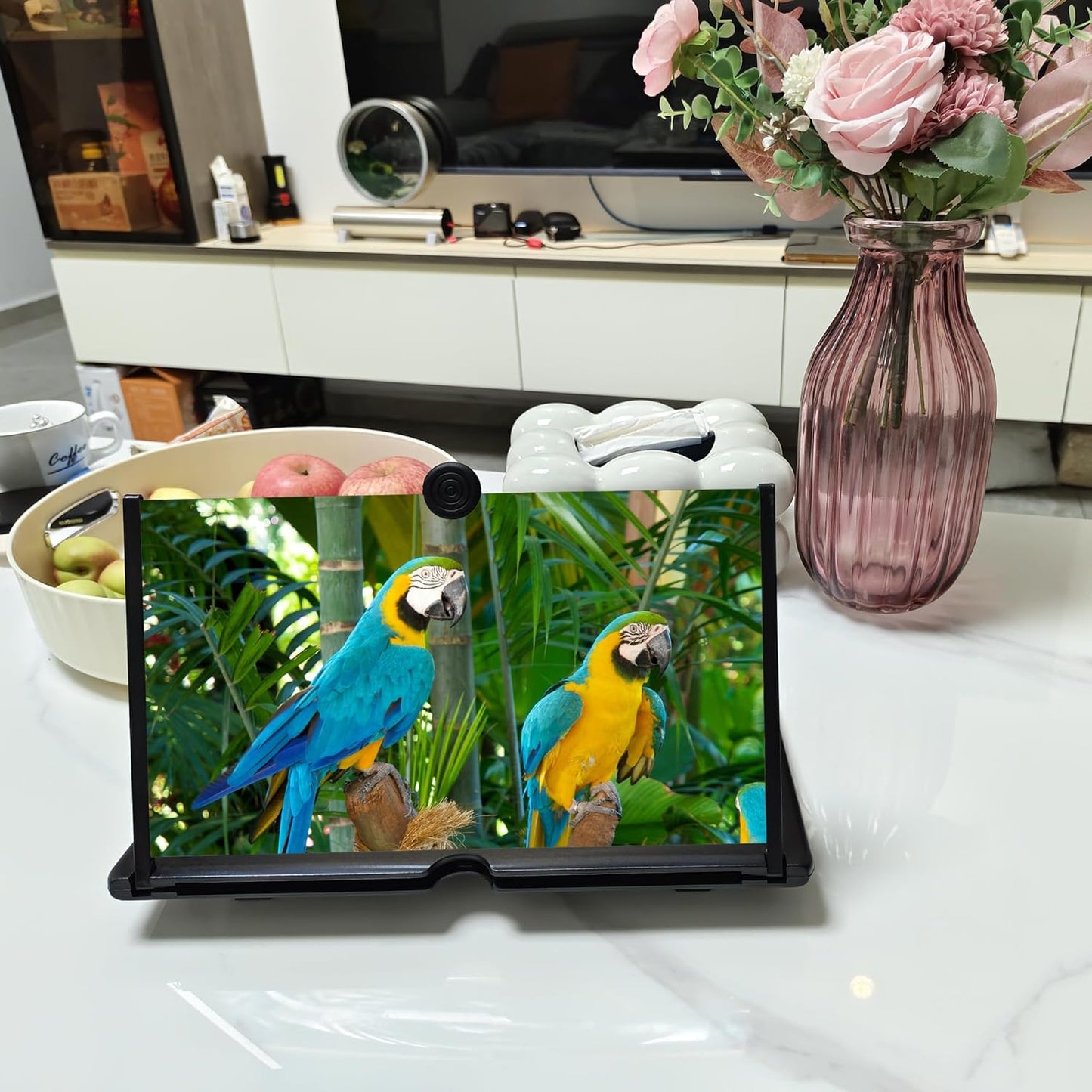 Ailenyun 14" Magnifier3D 14 inches) Mobile Phone Screen HD Mobile Phone Magnifier Projector Screen for Movies, Videos
